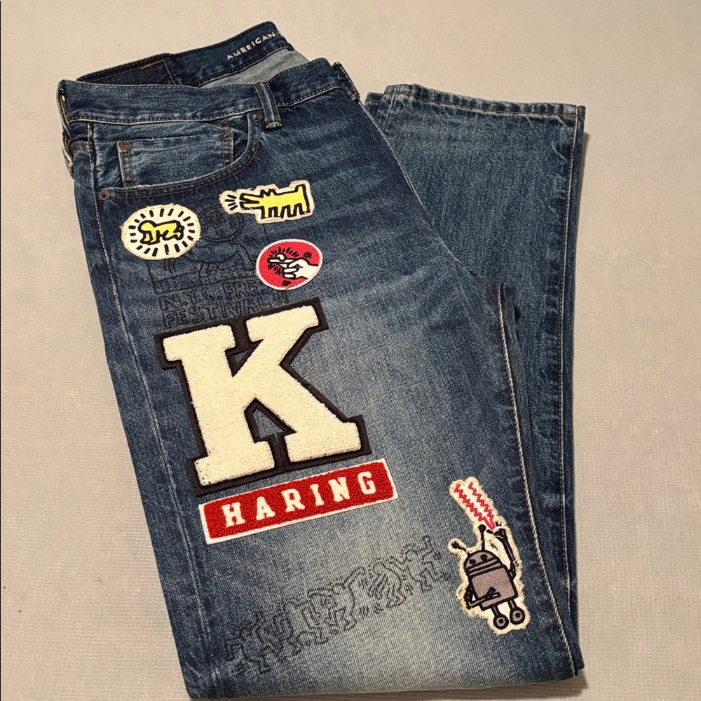Keith Haring Jeans by American Eagle - Picture 4 of 4